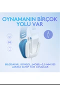 Logitech G335 Beyaz Kablolu Kulak Üstü Oyuncu Kulaklığı - 3
