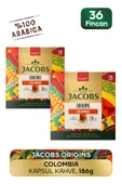 Jacobs Origins Colombia Nespresso Uyumlu Alüminyum Kapsül Kahve 36 Kapsül thumbnail 1