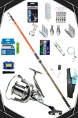 Oslo Surf Max 10000 Daiwa Shore Cast 420cm 200gr Profesyonel Surf Olta Seti - 1