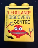 Legoland Discovery Centre 2020 Crab Pattern Duplo Brick 1x2x2 thumbnail 1