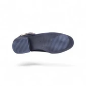 Scarletta S14 Nubuk Siyah 5Cm Kadın Topuklu Bot - 4