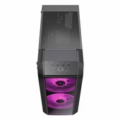 Cooler Master MasterCase H500 USB 3.2 ARGB eATX Mid Tower Siyah Kasa thumbnail 5