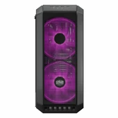 Cooler Master MasterCase H500 USB 3.2 ARGB eATX Mid Tower Siyah Kasa thumbnail 2