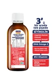 SORVAGEN Kids Sıvı Form - Sitikolin DHA Omega 3 Norveç Balık Yağı ve B12 - 150 ml - 7