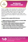NUTRAXİN Collagen 30 Saşe 10.000 Mg Tip 1 Tip 3 Ananas Aromalı Hyalüronik Asit Çinko B5, B6, Biotin, Selenyum - 2