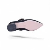 Scarletta S11 Saten 3Cm Kadın Topuklu Ayakkabı - 4