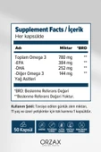 OCEAN Omega 3 Balık Yağı 1200 MG 50 Kapsül - 2