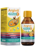 ARGİVİT Immun C Şurup - Kara Mürver, C Vitamini, Çinko, Kuersetin, Laktoferrin Içeren Şurup 150 ml 8 - 3