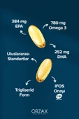 OCEAN Omega 3 Balık Yağı 1200 MG 50 Kapsül - 3