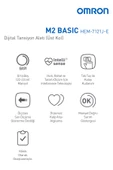 OMRON M2 Basic Hem-7121j-e (c) Koldan Ölçer Tansiyon Aleti M2 Basic Hem-7121j-e - 3