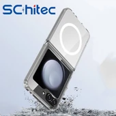 ScHitec Samsung Galaxy Z Flip 6 Magsafe Özellikli Şeffaf Kılıf - 2