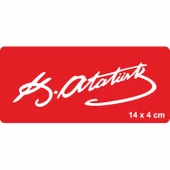 Atatürk İmzasıSupertrend3 Tattoo Geçici Dövme Şablonları Kına Kalıpları thumbnail 1