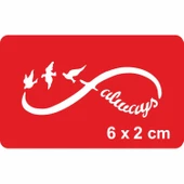 Sonsuz Kuşlar  Tattoo Geçici Dövme Şablonları Kına Kalıpları thumbnail 1