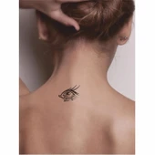 Tribal GözSupertrend2 Tattoo Geçici Dövme Şablonları Kına Kalıpları thumbnail 2