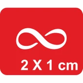 Aritmetik Sonsuzluk 3 Minimal Tattoo Geçici Dövme Şablonları Kına Kalıpları thumbnail 1