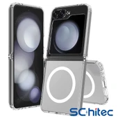 ScHitec Samsung Galaxy Z Flip 6 Magsafe Özellikli Şeffaf Kılıf - 4