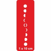 Ayın EvreleriSupertrend1 Tattoo Geçici Dövme Şablonları Kına Kalıpları thumbnail 1