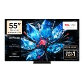 TCL 55Q7CGTV 4K QD-MINI LED 55" 144HZ GOOGLE TV thumbnail 1