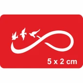 Sonsuz Özgürlük Tattoo Geçici Dövme Şablonları Kına Kalıpları thumbnail 1