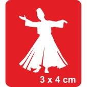 Semazen Tattoo Geçici Dövme Şablonları Kına Kalıpları thumbnail 2