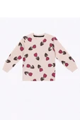 Lale Desenli Kız Çocuk Pijama Takımı - 3