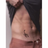 Vahşi Akrep Tattoo Geçici Dövme Şablonları Kına Kalıpları - 2