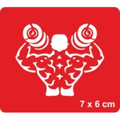 Vücutçu Tattoo Geçici Dövme Şablonları Kına Kalıpları thumbnail 1