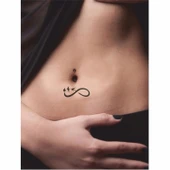 Sonsuz Özgürlük Tattoo Geçici Dövme Şablonları Kına Kalıpları thumbnail 2