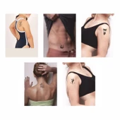 Melek Ve Hayvan Modelleri 5'li Set Geçici Dövme Kına Şablonu thumbnail 2