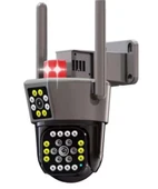 OKam O-KAM-6015 6MP Dual Lens WIFI PTZ 3.5 "Dual Screen Image, 15Pcs Leds Dual Light - 1