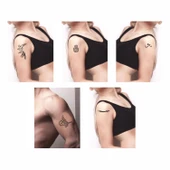 Evrensel Motifler 5'li Set Geçici Dövme Kına Şablonu thumbnail 2