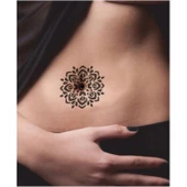Mandala 362 Tattoo Geçici Dövme Şablonları Kına Kalıpları thumbnail 2