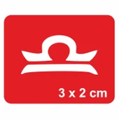 Terazi Burcu Tattoo Geçici Dövme Şablonları Kına Kalıpları thumbnail 1