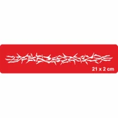 Dikenli Teller Tattoo Geçici Dövme Şablonları Kına Kalıpları thumbnail 1