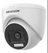 Hikvision DS-2CE76D0T-EXLPF TVI 1080P 2mp 2.8mm Sabit Lensli Dual Light Dome Kamera - 1