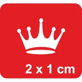 Minik Taç Minimal Tattoo Geçici Dövme Şablonları Kına Kalıpları thumbnail 1