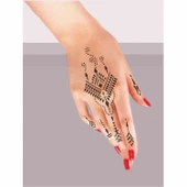 Mısır Motifi 5'li Set Geçici Dövme Kına Şablonu thumbnail 2