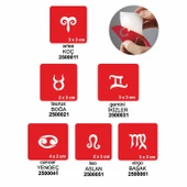 BurçlarSupertrend1 5'li Set Geçici Dövme Kına Şablonu thumbnail 1