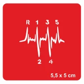 Hız Tutkusu Vites Tattoo Geçici Dövme Şablonları Kına Kalıpları thumbnail 1