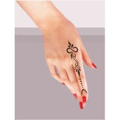 Kına Motifi 52 Tattoo Geçici Dövme Şablonları Kına Kalıpları thumbnail 2