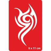 Tribal 71 Tattoo Geçici Dövme Şablonları Kına Kalıpları thumbnail 1