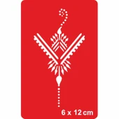 Kına Motifi 77 Tattoo Geçici Dövme Şablonları Kına Kalıpları - 1