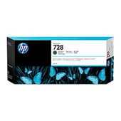 HP 728 Matte Black Mat Siyah 300ML Plotter Kartuşu F9J68A - 1