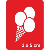 Dondurmam Kaymak Tattoo Geçici Dövme Şablonları Kına Kalıpları thumbnail 1