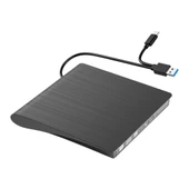 Elba DVDWRT Harici Dvdrw Slim, Siyah Dvd Yazıcı Writer - 1