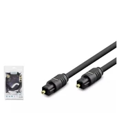 HADRON HDX7805 FIBER OPTICAL KABLO PVC 1.5M SİYAH - 1