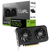 Asus Dual GeForce RTX5050 OC Edition DUAL-RTX5050-O8G-NVIDIA 8GB GDDR6 DLSS 4 128 Bit Ekran Kartı - 1