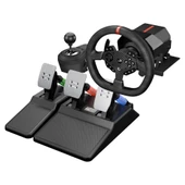 Rampage ROWDY V997 ONLY PC 3 Pedallı - El ve Sıralı Vitesli Gaming Oyuncu Direksiyonu - 1