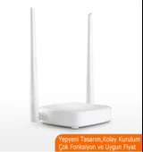Tenda N301 300 Mbps 4 Port Router 2 Anten - 2