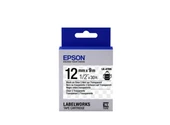 Epson LK-4TBN Şeffaf Üzeri Siyah 12mm 9Metre Etiket - 1